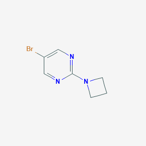 2-(Azetidin-1-yl)-5-bromopyrimidine