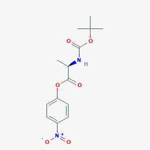 molecular formula C14H18N2O6 B113103 Boc-D-ala-onp CAS No. 85546-27-6