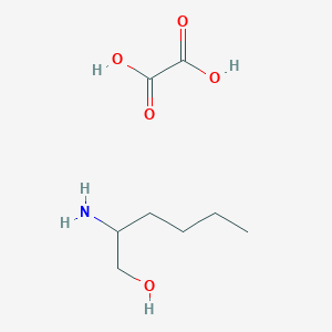 molecular formula C8H17NO5 B113105 2-Aminohexan-1-OL oxalate CAS No. 855917-72-5