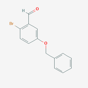 molecular formula C14H11BrO2 B113107 5-(Benzyloxy)-2-bromobenzaldehyde CAS No. 85604-06-4