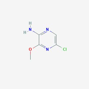 B113136 2-Amino-5-chloro-3-methoxypyrazine CAS No. 874-31-7