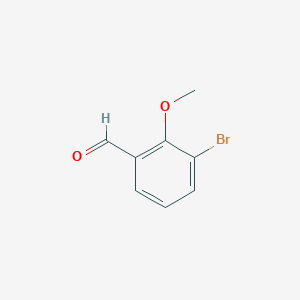 molecular formula C8H7BrO2 B113158 3-Bromo-2-methoxybenzaldehyde CAS No. 88275-87-0