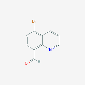 molecular formula C10H6BrNO B113166 5-Bromoquinoline-8-carbaldehyde CAS No. 885267-41-4