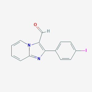 molecular formula C14H9IN2O B113184 2-(4-Iodophenyl)imidazo[1,2-a]pyridine-3-carbaldehyde CAS No. 887360-03-4