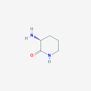 molecular formula C5H10N2O B113193 (R)-3-氨基哌啶-2-酮 CAS No. 88763-76-2