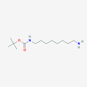 molecular formula C13H28N2O2 B113196 Tert-butyl (8-aminooctyl)carbamate CAS No. 88829-82-7