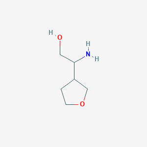 molecular formula C6H13NO2 B113201 2-氨基-2-(3-四氢呋喃基)乙醇 CAS No. 889949-68-2