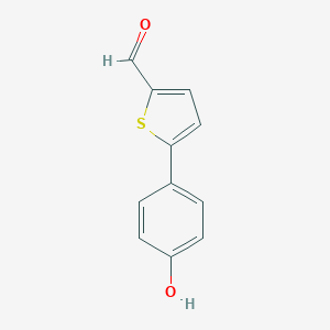 4-(5-Formylthiophen-2-yl)phenol