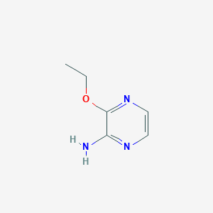 molecular formula C6H9N3O B113219 2-Amino-3-ethoxypyrazine CAS No. 89464-86-8