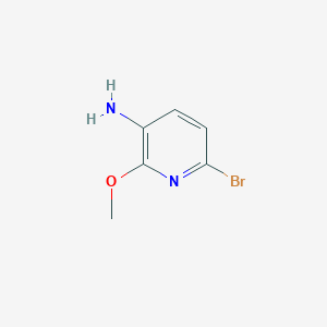 molecular formula C6H7BrN2O B113220 6-Bromo-2-methoxypyridin-3-amine CAS No. 89466-18-2