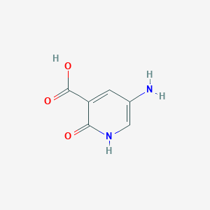 molecular formula C6H6N2O3 B113225 5-Amino-2-oxo-1,2-dihydropyridine-3-carboxylic acid CAS No. 89640-79-9