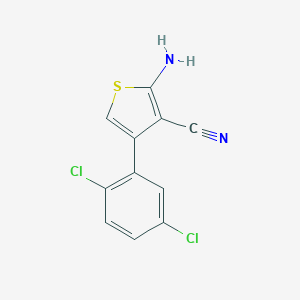 2-Amino-4-(2,5-dichlorophenyl)-3-thiophenecarbonitrile