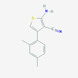2-Amino-4-(2,4-dimethylphenyl)-3-thiophenecarbonitrile