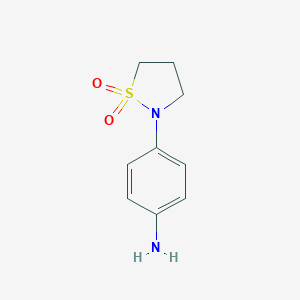 2-(4-Aminophenyl)isothiazolidine 1,1-dioxide