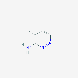 molecular formula C5H7N3 B113242 4-Methylpyridazin-3-amine CAS No. 90568-15-3