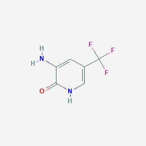 molecular formula C6H5F3N2O B113247 3-氨基-5-(三氟甲基)吡啶-2-醇 CAS No. 90778-25-9