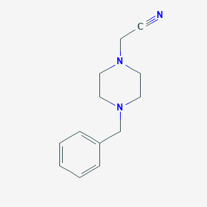 molecular formula C13H17N3 B113284 2-(4-Benzylpiperazin-1-yl)acetonitrile CAS No. 92042-93-8