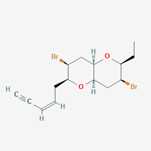 molecular formula C15H20Br2O2 B011329 Elatenyne CAS No. 105013-69-2