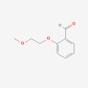 molecular formula C10H12O3 B113293 2-(2-Methoxyethoxy)benzaldehyde CAS No. 92637-96-2