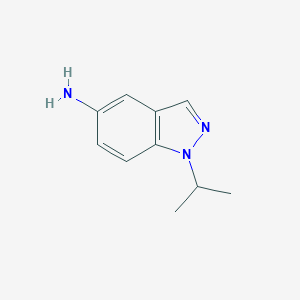 molecular formula C10H13N3 B113298 5-氨基-1-异丙基-1H-吲唑 CAS No. 928821-18-5