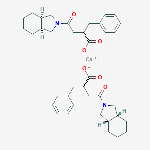 molecular formula C38H48CaN2O6 B001133 Mitiglinide calcium CAS No. 145525-41-3