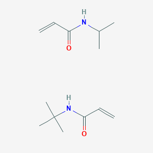molecular formula C13H24N2O2 B011330 N-tert-butylprop-2-enamide;N-propan-2-ylprop-2-enamide CAS No. 102667-59-4