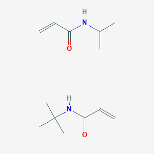 molecular formula C13H24N2O2 B011330 Poly(N-isopropylacrylamide-N-tert-butylacrylamide)copolymer CAS No. 102667-59-4