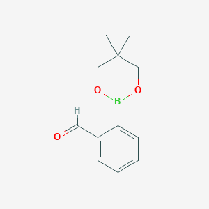 2-(5,5-Dimethyl-1,3,2-dioxaborinan-2-yl)benzaldehyde