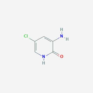molecular formula C5H5ClN2O B113382 3-Amino-5-chloro-2-hydroxypyridine CAS No. 98027-36-2