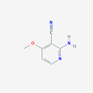 molecular formula C7H7N3O B113388 2-Amino-4-Methoxynicotinonitrile CAS No. 98651-70-8