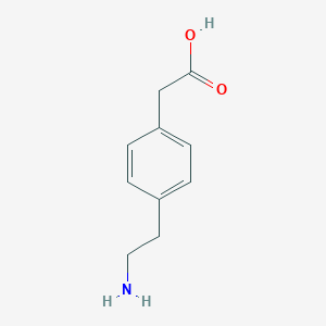 molecular formula C10H13NO2 B113391 [4-(2-Amino-ethyl)-phenyl]-acetic acid CAS No. 99075-24-8
