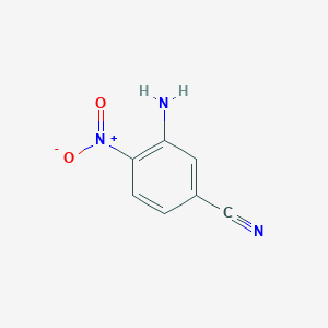 molecular formula C7H5N3O2 B113395 3-氨基-4-硝基苯甲腈 CAS No. 99512-10-4