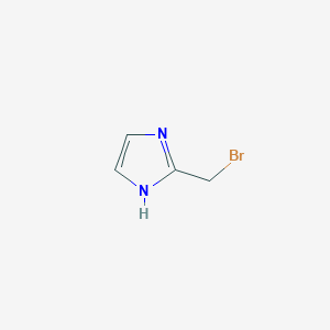 B113438 2-(Bromomethyl)-1H-imidazole CAS No. 735273-40-2