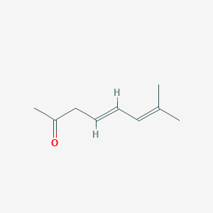 molecular formula C9H14O B011344 (4E)-7-Methylocta-4,6-dien-2-one CAS No. 100515-78-4