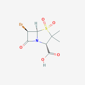 molecular formula C8H10BrNO5S B113449 6beta-Bromopenicillanic acid 1,1-dioxide CAS No. 75527-87-6