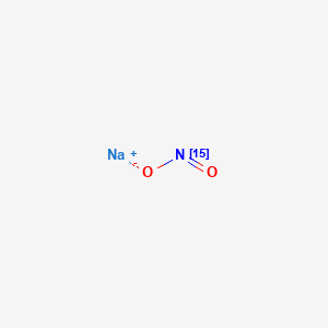 molecular formula NNaO2 B113450 硝酸钠-15N CAS No. 68378-96-1