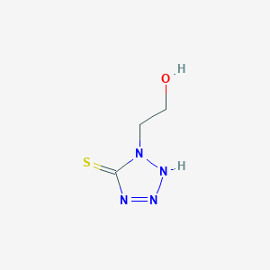 molecular formula C3H6N4OS B113457 Flomoxef Impurity 11 CAS No. 56610-81-2