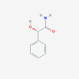 molecular formula C8H9NO2 B113463 (S)-(+)-扁桃酰胺 CAS No. 24008-63-7