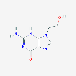 molecular formula C7H9N5O2 B113466 9-(2'-Hydroxyethyl)guanine CAS No. 23169-33-7
