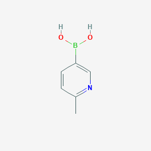 molecular formula C6H8BNO2 B113477 2-Methylpyridine-5-boronic acid CAS No. 659742-21-9