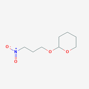 2-(3-Nitropropoxy)oxane