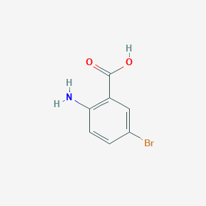 molecular formula C7H6BrNO2 B113506 2-Amino-5-bromobenzoic acid CAS No. 5794-88-7
