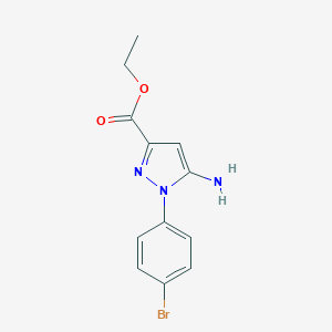 Ethyl 5-amino-1-(4-bromophenyl)-1H-pyrazole-3-carboxylate