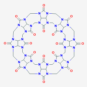 molecular formula C48H48N32O16 B011357 Cucurbit[8]uril 