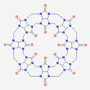 molecular formula C48H48N32O16 B011357 Cucurbit[8]uril CAS No. 259886-51-6