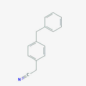 molecular formula C15H13N B011359 4-Benzylphenylacetonitrile CAS No. 101096-72-4