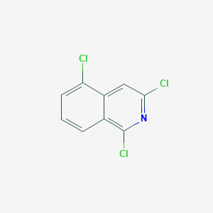 molecular formula C9H4Cl3N B113605 1,3,5-Trichloroisoquinoline CAS No. 1259224-03-7