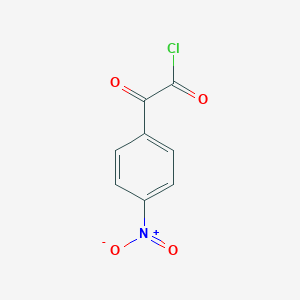 molecular formula C8H4ClNO4 B011364 (4-Nitrophenyl)(oxo)acetyl chloride CAS No. 105248-77-9