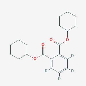 molecular formula C20H26O4 B113682 Dicyclohexyl phthalate-3,4,5,6-d4 CAS No. 358731-25-6