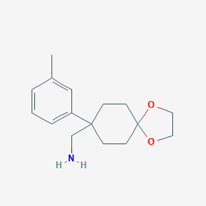 molecular formula C13H10N2O3 B113683 Methyl 3-(5-Amino-4-cyano-2-furyl)benzoate CAS No. 1261269-02-6